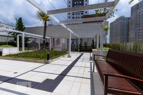 Área comum de apartamento para alugar com 1 quarto, 35m² em Cambuci, São Paulo