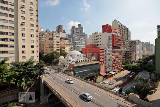 Vista de apartamento à venda com 2 quartos, 78m² em Bela Vista, São Paulo