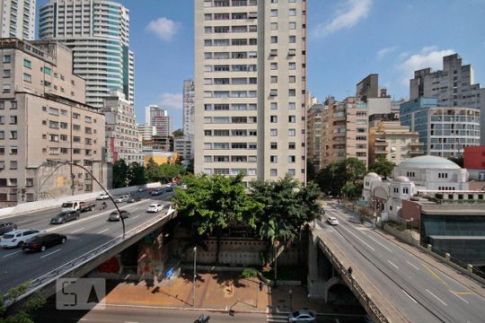 Vista de apartamento à venda com 2 quartos, 78m² em Bela Vista, São Paulo