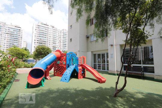 Área Comum - Playground de apartamento à venda com 3 quartos, 90m² em Jacarepaguá, Rio de Janeiro