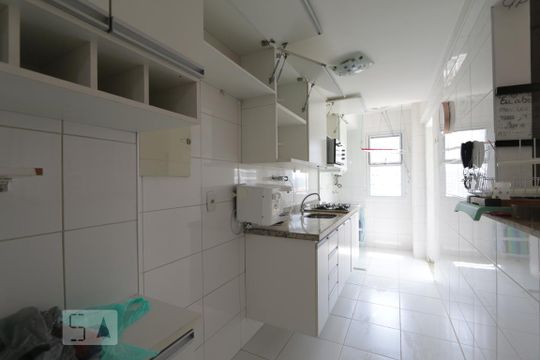 Cozinha - Armários de apartamento à venda com 3 quartos, 90m² em Jacarepaguá, Rio de Janeiro
