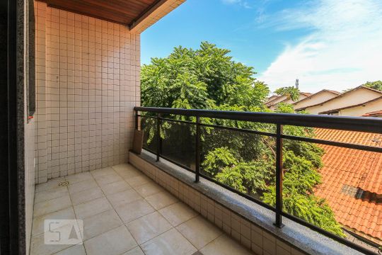 Varanda da Sala de apartamento à venda com 4 quartos, 178m² em Taquara, Rio de Janeiro