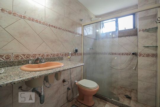 Banheiro Social de apartamento à venda com 4 quartos, 178m² em Taquara, Rio de Janeiro