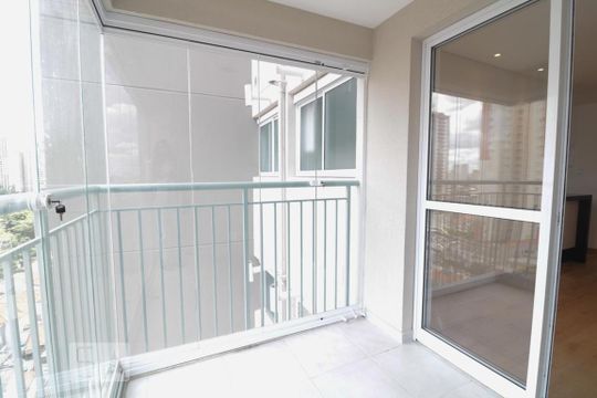 Varanda da Sala de apartamento à venda com 2 quartos, 50m² em Tatuapé, São Paulo