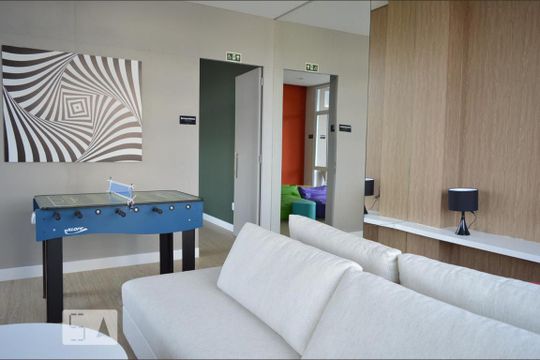 Área comum de apartamento à venda com 1 quarto, 66m² em Caxingui, São Paulo