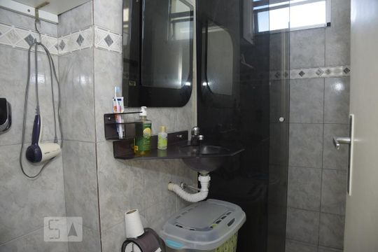 Banheiro Social de apartamento à venda com 2 quartos, 52m² em Jacarepaguá, Rio de Janeiro