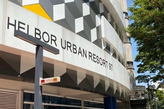 Fachada de apartamento para alugar com 1 quarto, 45m² em Santa Efigênia, São Paulo