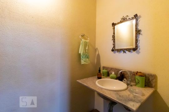 Lavabo 01 de casa à venda com 4 quartos, 590m² em Vila Brandina, Campinas