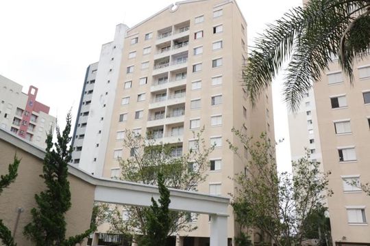 Fachada do bloco de apartamento à venda com 3 quartos, 79m² em Vila Prudente, São Paulo