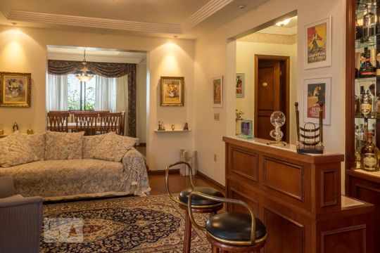 Sala de apartamento para alugar com 3 quartos, 169m² em Perdizes, São Paulo
