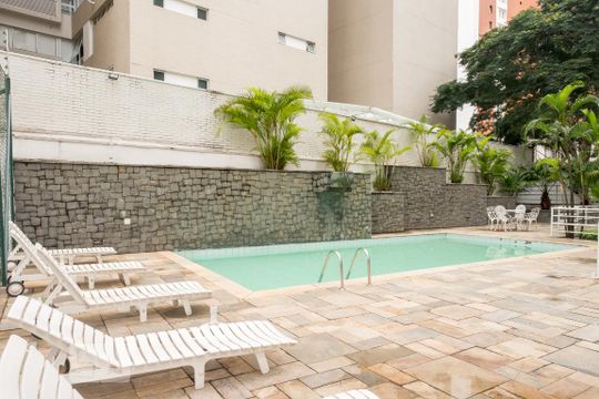 Piscina de apartamento para alugar com 3 quartos, 169m² em Perdizes, São Paulo