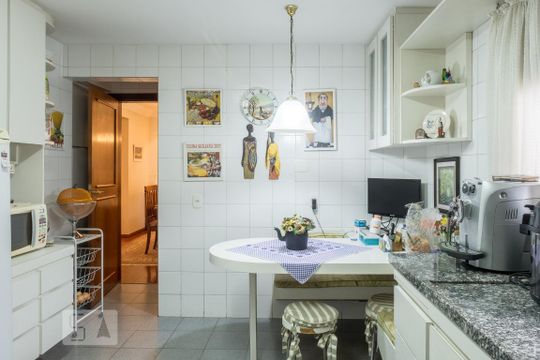 Cozinha de apartamento para alugar com 3 quartos, 169m² em Perdizes, São Paulo