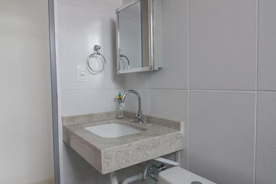 Banheiro Social de casa à venda com 3 quartos, 127m² em Jardim Vila Formosa, São Paulo