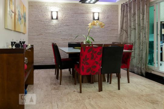 Sala de Jantar de casa à venda com 4 quartos, 350m² em Campo Belo, São Paulo
