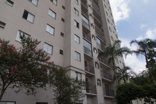 Fachada do bloco de apartamento à venda com 3 quartos, 68m² em Vila Ema, São Paulo