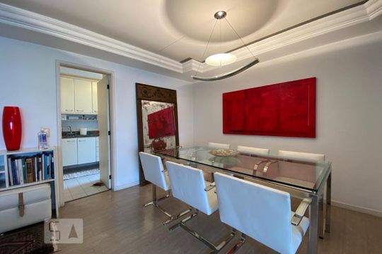 Sala de Jantar de apartamento à venda com 3 quartos, 127m² em Vila Andrade, São Paulo