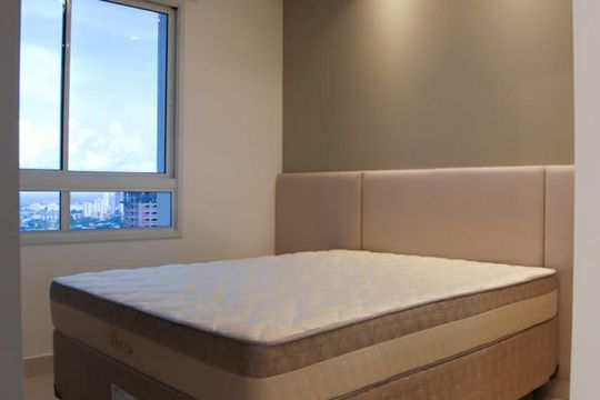 Detalhe da Suite de kitnet/studio para alugar com 1 quarto, 46m² em Setor Bueno, Goiânia