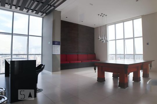 Área comum de kitnet/studio para alugar com 1 quarto, 46m² em Setor Bueno, Goiânia