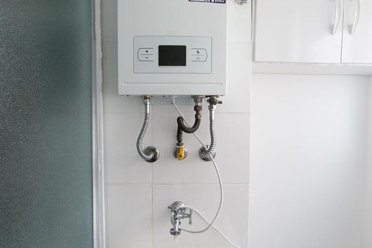 Área de Serviço - Aquecedor a Gás de apartamento à venda com 1 quarto, 35m² em Jardim Ibitirama, São Paulo