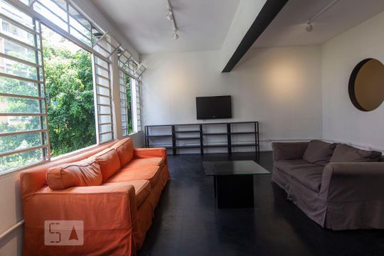Sala de apartamento à venda com 2 quartos, 162m² em Vila Buarque, São Paulo