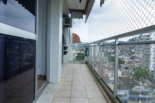 Varanda de apartamento à venda com 2 quartos, 89m² em Penha, Rio de Janeiro