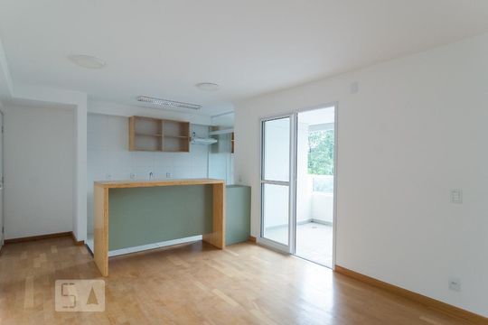 Sala de apartamento para alugar com 2 quartos, 63m² em Jardim Prudência, São Paulo