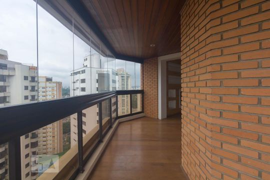 Varanda de apartamento à venda com 4 quartos, 275m² em Campo Belo, São Paulo