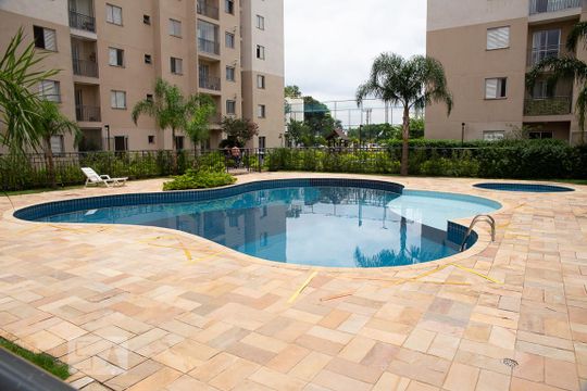 Área comum - Piscina de apartamento para alugar com 2 quartos, 53m² em Vila Liviero, São Paulo