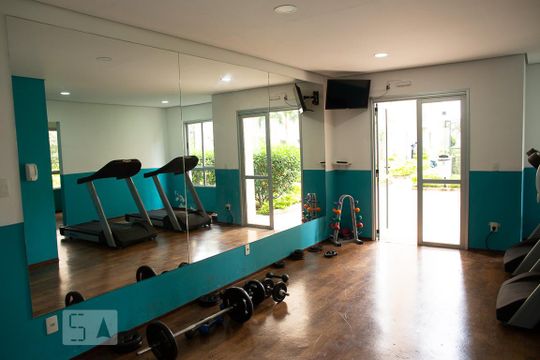 Área comum - Academia de apartamento para alugar com 2 quartos, 53m² em Vila Liviero, São Paulo