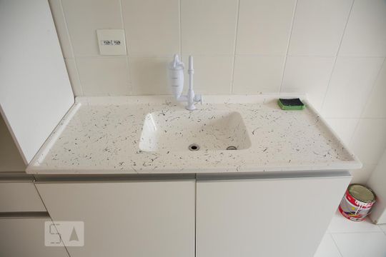 Cozinha - Pia de apartamento para alugar com 2 quartos, 53m² em Vila Liviero, São Paulo