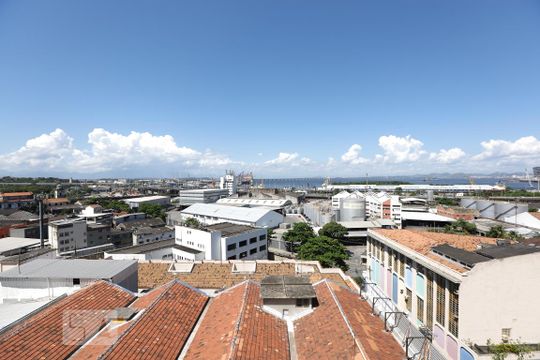 Sala Vista de apartamento à venda com 2 quartos, 50m² em São Cristóvão, Rio de Janeiro