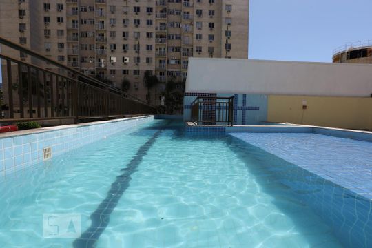 Piscina de apartamento à venda com 2 quartos, 50m² em São Cristóvão, Rio de Janeiro