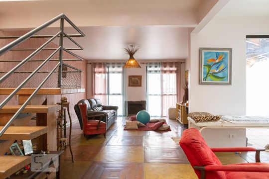 Sala 1 de casa à venda com 3 quartos, 283m² em Vila Romana, São Paulo