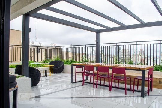 área comum de kitnet/studio à venda com 1 quarto, 21m² em Centro, Curitiba
