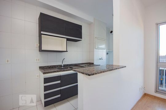 Cozinha de apartamento à venda com 2 quartos, 46m² em Alto Petrópolis, Porto Alegre