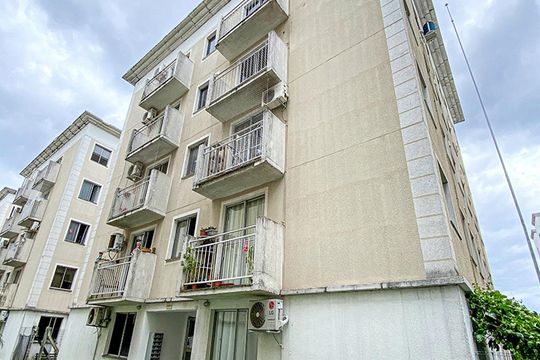 Fachada do bloco de apartamento para alugar com 2 quartos, 45m² em Santos Dumont, São Leopoldo