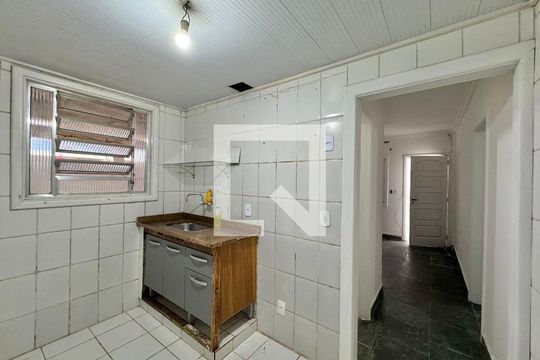 Cozinha de casa à venda com 1 quarto, 45m² em Vargem Pequena, Rio de Janeiro