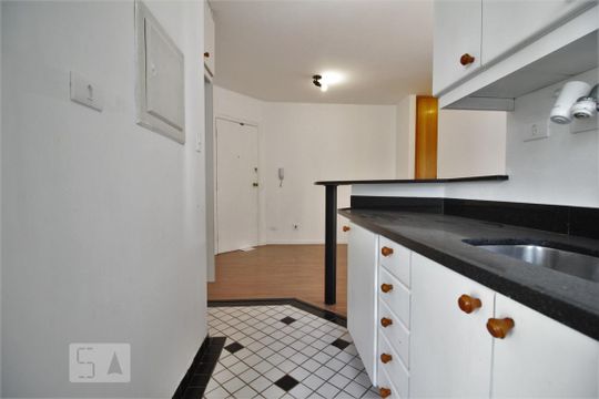Cozinha de apartamento para alugar com 1 quarto, 42m² em Vila Suzana, São Paulo
