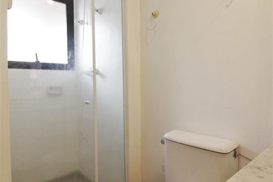 Banheiro de apartamento para alugar com 1 quarto, 42m² em Vila Suzana, São Paulo