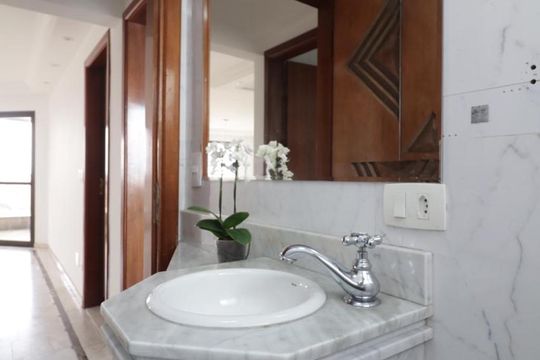 Lavabo de apartamento à venda com 4 quartos, 168m² em Mooca, São Paulo