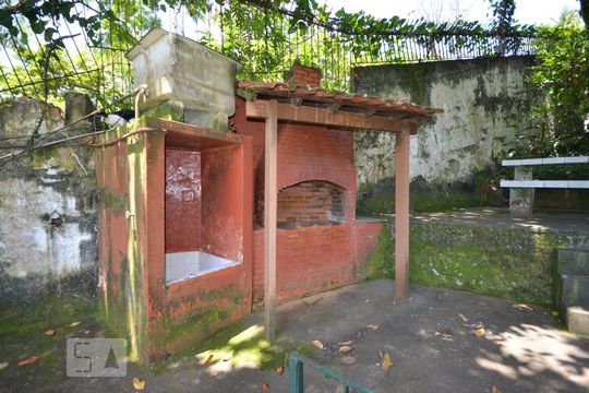 Área comum - Churrasqueira de apartamento à venda com 3 quartos, 100m² em Laranjeiras, Rio de Janeiro