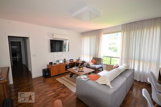 Sala de apartamento à venda com 3 quartos, 100m² em Laranjeiras, Rio de Janeiro