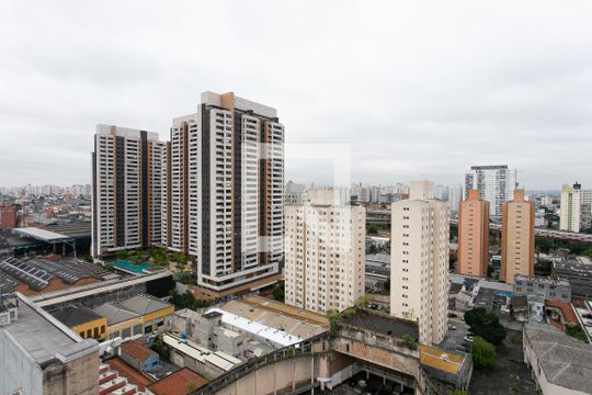 Vista do Quarto de apartamento à venda com 1 quarto, 41m² em Brás, São Paulo