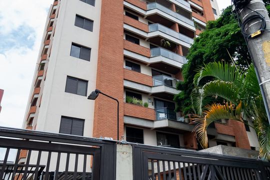 Fachada de apartamento para alugar com 3 quartos, 100m² em Chácara Santo Antônio (zona Sul), São Paulo