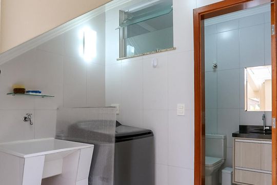 Área de Serviço de casa à venda com 3 quartos, 206m² em Assunção, São Bernardo do Campo