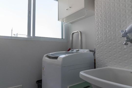Área de Serviço de apartamento à venda com 2 quartos, 61m² em Campo Belo, São Paulo