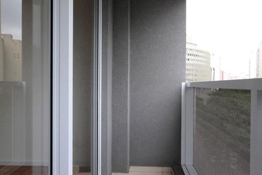 Varanda de kitnet/studio para alugar com 1 quarto, 35m² em Centro, São Paulo