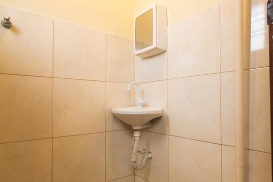 Banheiro Social de kitnet/studio para alugar com 1 quarto, 14m² em Vila da Saúde, São Paulo