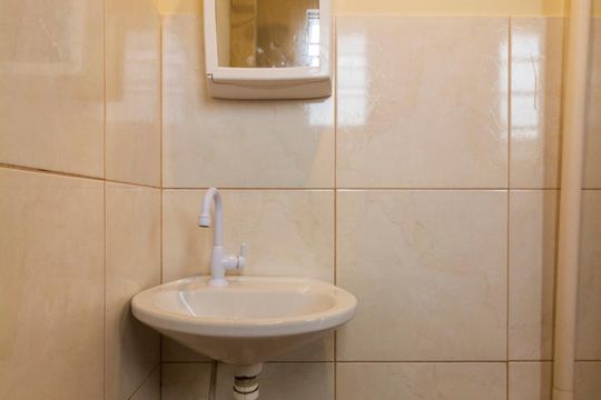 Banheiro Social de kitnet/studio para alugar com 1 quarto, 14m² em Vila da Saúde, São Paulo