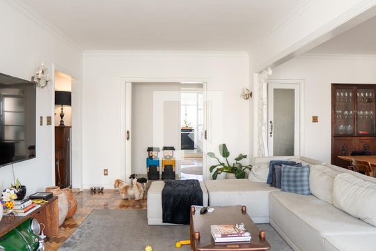 Sala de apartamento à venda com 4 quartos, 400m² em República, São Paulo